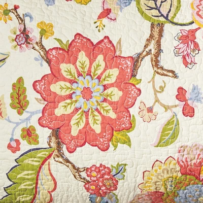 C&F Home 20" X 26" Celine Pink Floral Standard Sham 6 C&F Home 20" X 26" Celine Pink Floral Standard Sham - Image 6