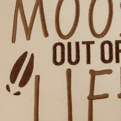 C&F Home 18" X 18" Moose Out Of Life Embroidered Throw Pillow 1 C&F Home 18" X 18" Moose Out Of Life Embroidered Throw Pillow