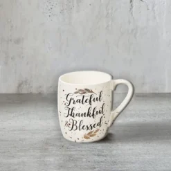 C&F Home 30 Oz. Grateful, Thankful, Blessed Mug -C&F Bedding Deals Store GUEST d40256ea 2b29 486f ac10 ea0ea888f2cc