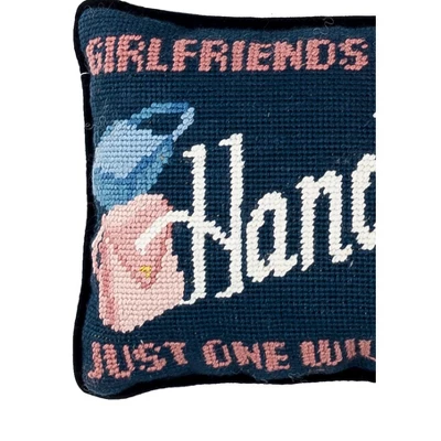 C&F Home 8" X 12" Girlfriends Are Like Needlepoint Pillow 1 C&F Home 8" X 12" Girlfriends Are Like Needlepoint Pillow