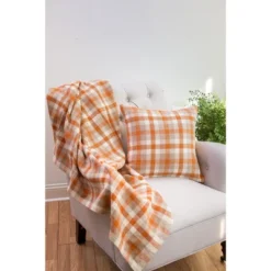 C&F Home Dunmore Plaid Woven 50" X 60" Throw Blanket With Fringe 12 C&F Home Dunmore Plaid Woven 50" X 60" Throw Blanket With Fringe -C&F Bedding Deals Store GUEST e37f69eb 61cc 43dc 9cae cca2c9d26843