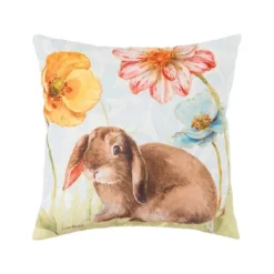 C&F Home 18" X 18" Floppy Ear Bunny Spring Easter Indoor/Outdoor Throw Pillow -C&F Bedding Deals Store GUEST e63a4a09 8795 43a8 b6e3 4bee21fc6e01