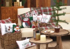 C&F Home Calm & Bright Reindeer Pillow