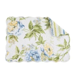 C&F Home Cotton Machine Washable Reversible Placemats