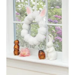 C&F Home Led White Ceramic Bunny Figurine