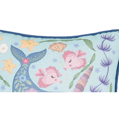 C&F Home Narwhal Coral Printed Throw Pillow 1 C&F Home Narwhal Coral Printed Throw Pillow