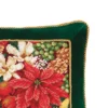 C&F Home 14" X 18" Crimson Glory Needlepoint Pillow