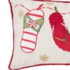 C&F Home Flip Flop Christmas Pillow
