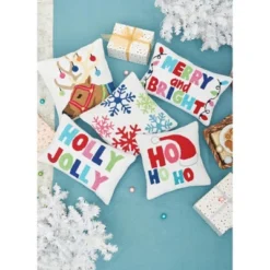 C&F Home Hohoho Hooked Throw Pillow -C&F Bedding Deals Store GUEST fca381c7 9749 43a1 a333 98479367acf2