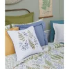 C&F Home Botanical Leaves Embroidered Throw Pillow